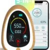 NEW ACCU - 5 In 1 Infrarood CO2-meter + Smart App - Koppel Apparaten & Ruimtes - Luchtkwaliteitsmeter Met Rooksensor & Brandalarm - Draagbaar & Oplaadbaar - Temperatuur & Luchtvochtigheid - Binnen & Horeca - Wood 2 NEW ACCU - 5 In 1 Infrarood CO2-meter + Smart App - Koppel Apparaten & Ruimtes - Luchtkwaliteitsmeter Met Rooksensor & Brandalarm - Draagbaar & Oplaadbaar - Temperatuur & Luchtvochtigheid - Binnen & Horeca - Wood -Makita Winkel 1000x1200 17
