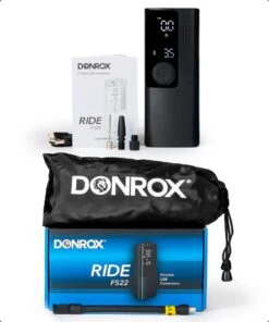 Donrox Ride F522 Draagbare Compressor Bandenpomp - Luchtcompressor Oplaadbaar - Fiets Tot Auto - Elektrische Fietspomp -Makita Winkel 1000x1200 5
