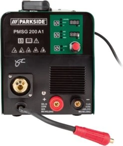PARKSIDE Multifunctioneel Lasapparaat - Geschikt Voor 4 Lasmethoden: MMA (staafelektroden), Massieve Draad, MIG (inert Gas) En WIG (wolfraam-inert Gas) - MMA-lasstroom: 30-140 A - MIG-lasstroom: 50-160 A - WIG-lasstroom: 30-200 A - 4 Lasprocessen -Makita Winkel 1004x1200 3