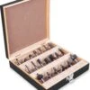VONROC Freesset / Bovenfrezenset – Topkwaliteit YT9 Staal – 8mm Gereedschapsopname | 20 St. In Luxe Koffer -Makita Winkel 1004x1200 4