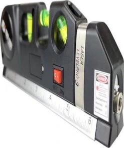 Laserwaterpas – 3 Verschillende Lasers – Inclusief Rolmaat 2,50 Cm - Klussen - Waterpas Met Laser - Torpedo Waterpas -Makita Winkel 1005x1200 4