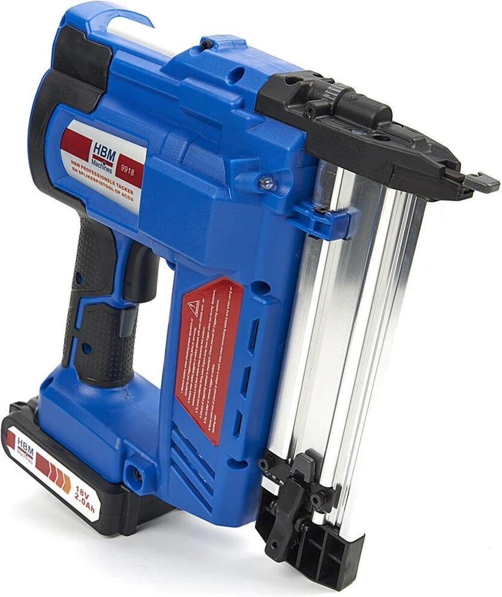 Professionele Tacker En Spijkerpistool Op Accu ( 18 Volt -50/40mm Lengte ) 4 Professionele Tacker En Spijkerpistool Op Accu ( 18 Volt -50/40mm Lengte ) - Afbeelding 2