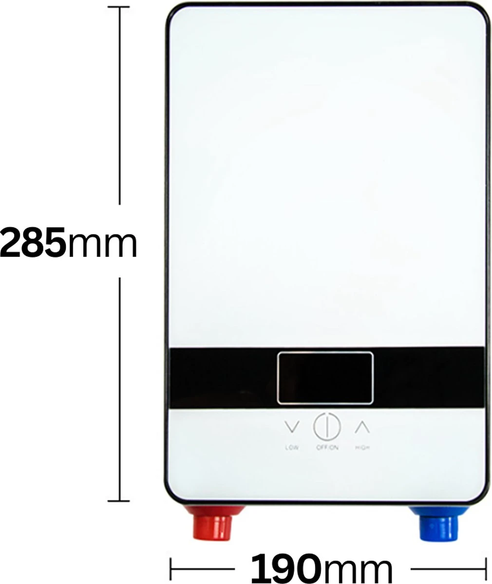 Doorstroomverwarmer – Doorstromer Met Toucheknop – Doorstromer Elektrisch – Automatische Thermostaat Digitale Bediening 5 Doorstroomverwarmer – Doorstromer Met Toucheknop – Doorstromer Elektrisch – Automatische Thermostaat Digitale Bediening - Afbeelding 3