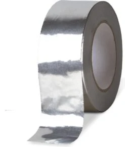 Merkloos Aluminium Tape 50MM X 50M – Hittebestendig – Isolatie – Dichten Van Naden – Waterdicht – Dampdicht – Hoge Temperatuur