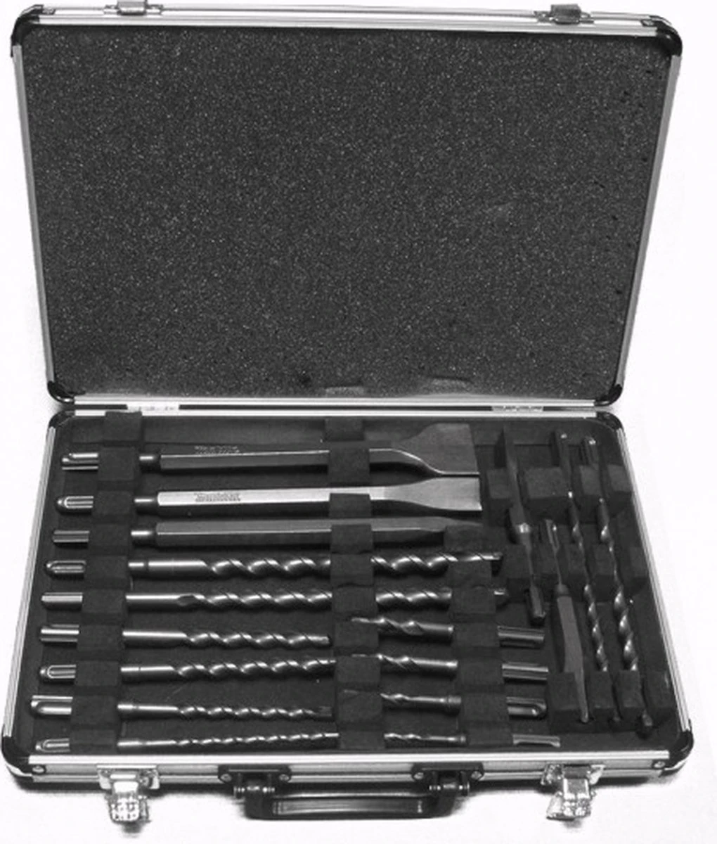 Makita D-42444 17 Delige SDS-plus Boren En Beitel Set In Koffer 6 Makita D-42444 17 Delige SDS-plus Boren En Beitel Set In Koffer - Afbeelding 4