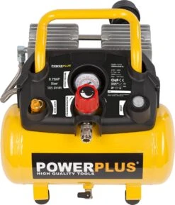 Powerplus POWX1724S Compressor - 550W - 8 Bar - Olievrij - 6L Tankinhoud -Makita Winkel 1024x1200 3