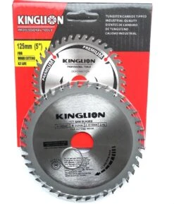 KINGLION Zaagblad - Zaagblad Hout - 125 X 22,23 Mm - Cirkelzaag - 40 Tanden - Hardmetalen - Incl. Reductiering 19,8mm -Makita Winkel 1026x1200 1