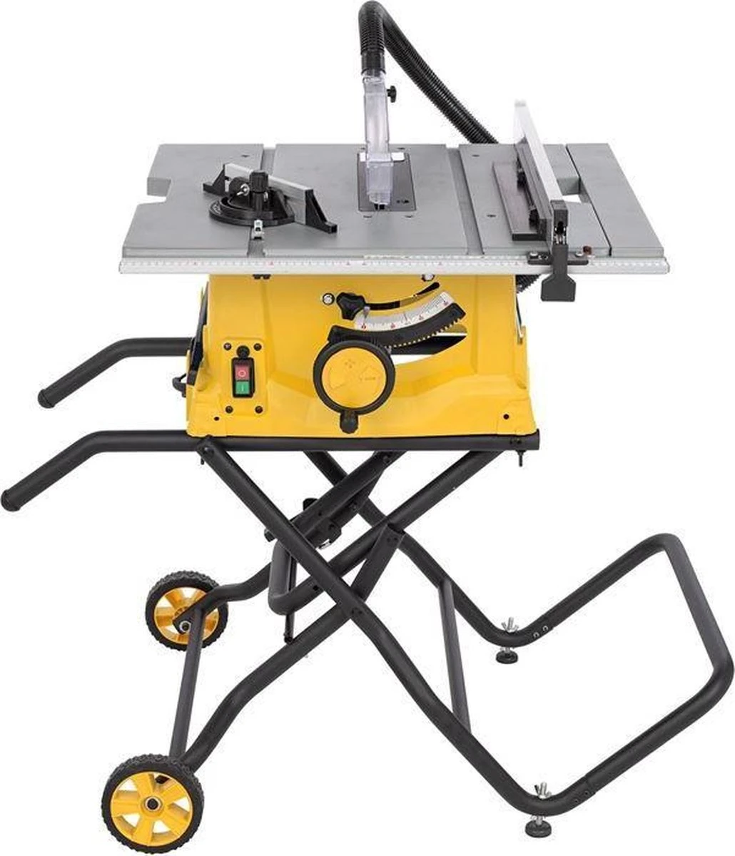 Powerplus POWX07598 Zaagtafel - Tafelzaagmachine Met Onderstel - 2000W - 250mm Zaagblad- Incl. 24 Tanden Cirkelzaag Blad Voor Hout, Parallelgeleider, Aansluiting Voor Stofzuiger - Stevig En Gebruiksvriendelijk 9 Powerplus POWX07598 Zaagtafel - Tafelzaagmachine Met Onderstel - 2000W - 250mm Zaagblad- Incl. 24 Tanden Cirkelzaag Blad Voor Hout, Parallelgeleider, Aansluiting Voor Stofzuiger - Stevig En Gebruiksvriendelijk - Afbeelding 7