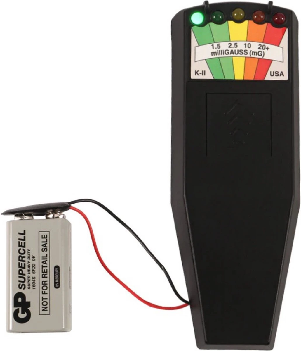 Merkloos Noiller EMF Meter - Spirit Box - K2 Meter - Ghost Hunting - Zwart 4 Merkloos Noiller EMF Meter - Spirit Box - K2 Meter - Ghost Hunting - Zwart - Afbeelding 2