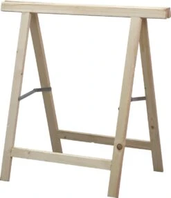 MAX Opvouwbare Grenen Schraag 75 X 75cm Set Van 2