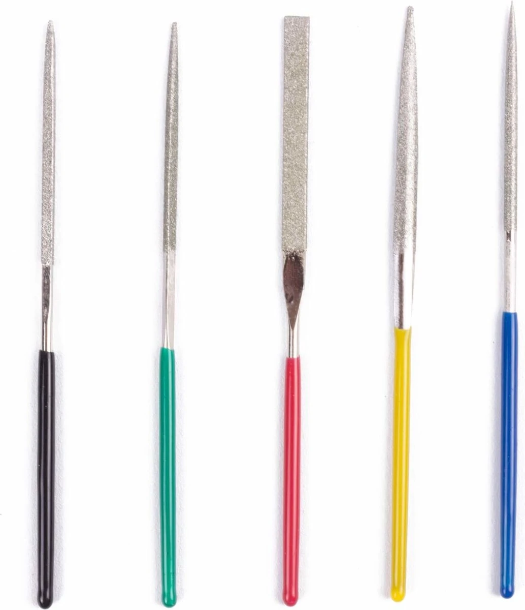 Benson Vijlset Diamant Micro 100 Mm - 5 Delig 3 Benson Vijlset Diamant Micro 100 Mm - 5 Delig