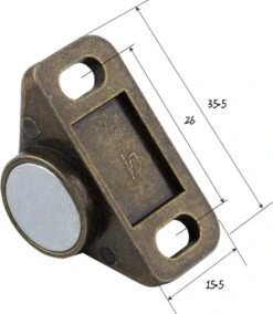 TLVX Ronde Magneetsluiting / Erg Sterk / Magneetsnapper / Zinaps Kastdeur Magneet / Deurmagneet / Deurmagneten Voor Kastjes / Kast Magneet / Deursluiting Magneet / Kabinet Magnetisch / Magnetische Sluitingsdeur / Lade Magneet / Sluiting Vangdeur -Makita Winkel 1044x1200 5