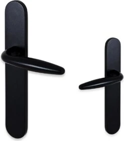 Sofia Deurklink - Op Schild - Mat Zwart - Complete Set