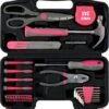 Kinzo Gereedschapsset 39 Stuks - Voor Huishoudelijk Gebruik - Pink -Makita Winkel 1058x1200 4