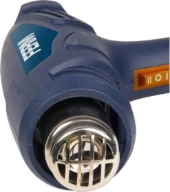 FERM HAM1015 - Heteluchtpistool/ Verfbrander 2000W - 2 Temperatuurstanden – Incl. 2 Opzetstukken En Koffer -Makita Winkel 1059x1200 2