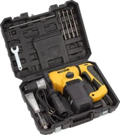 Powerplus POWX1197 Boorhamer - 1500W - 5J - SDS Plus - Trilling Reductie - Incl. Opbergkoffer En 6 Acc. -Makita Winkel 1068x1200 2