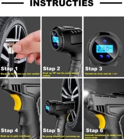 Draagbare Compressor Bandenpomp – 12V Luchtcompressor – Fiets, Auto Tot Camper – Elektrische Fietspomp 11 Draagbare Compressor Bandenpomp – 12V Luchtcompressor – Fiets, Auto Tot Camper – Elektrische Fietspomp -Makita Winkel 1069x1200 1