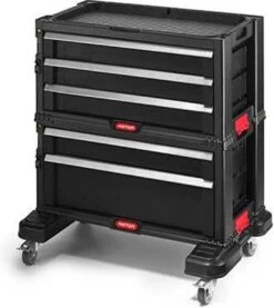 Keter Module Ladekast 5 Lades - 59,85x37,76x59,85cm - Zwart -Makita Winkel 1069x1200 7