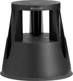 BRASQ Opstapkrukje Zwart Kunststof Comfort ST200