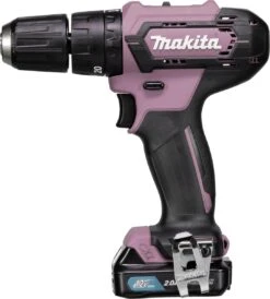 Makita HP333DSAP 12V Li-Ion Accu Klopboor-/schroefmachine Set (1x 2Ah Accu) In Tas - PINK -Makita Winkel 1083x1200