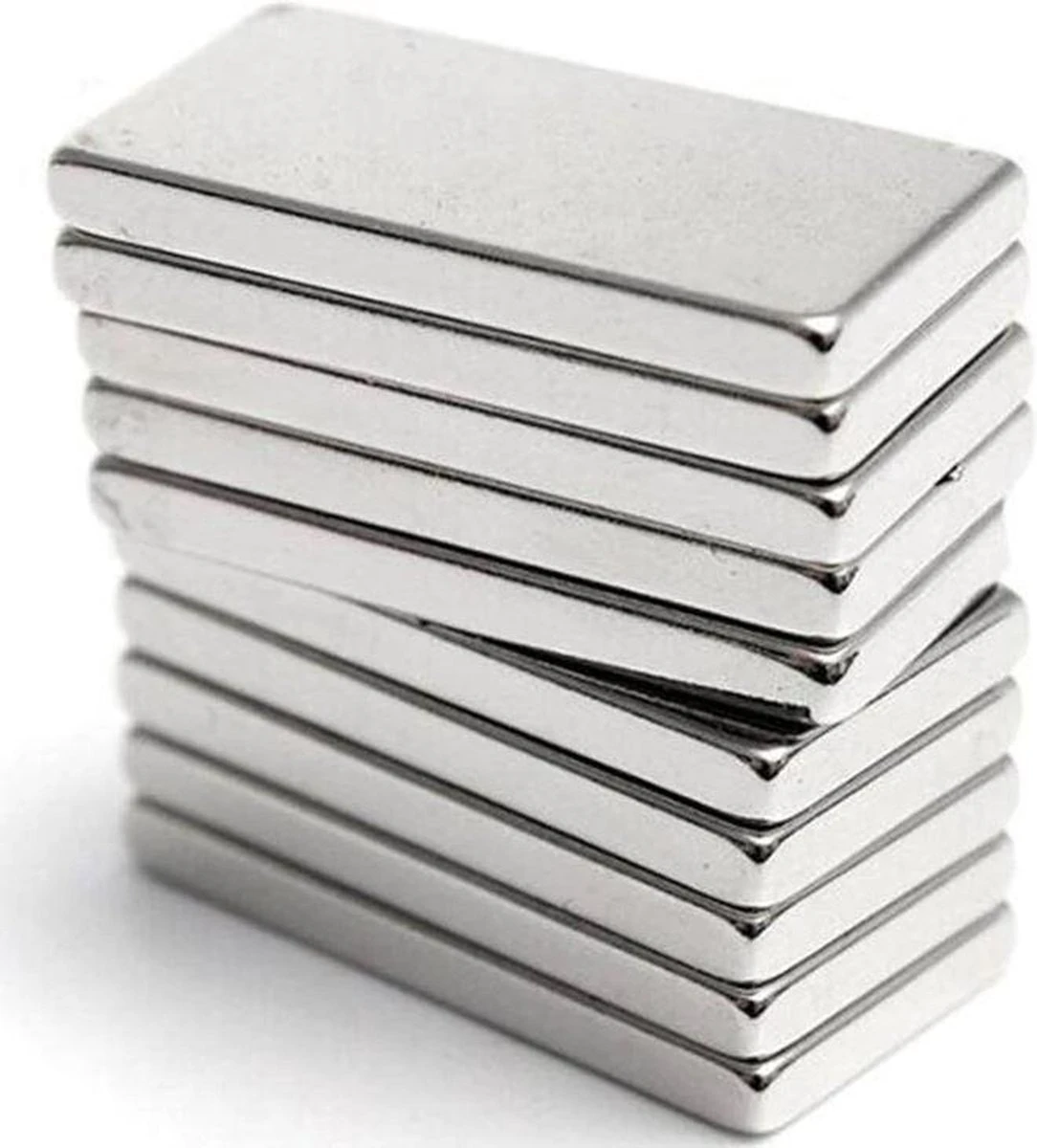 Merkloos Langwerpige Platte Neodymium Magneetjes 20 Stuks - 20 X 10 X 2 Mm 6 Merkloos Langwerpige Platte Neodymium Magneetjes 20 Stuks - 20 X 10 X 2 Mm - Afbeelding 4