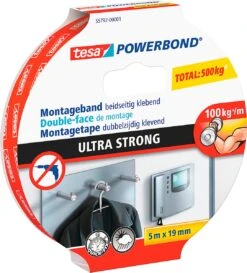 Tesa Powerbond Ultra Strong Dubbelzijdige Montagetape - 5 M X 19 Mm. -Makita Winkel 1084x1200 7