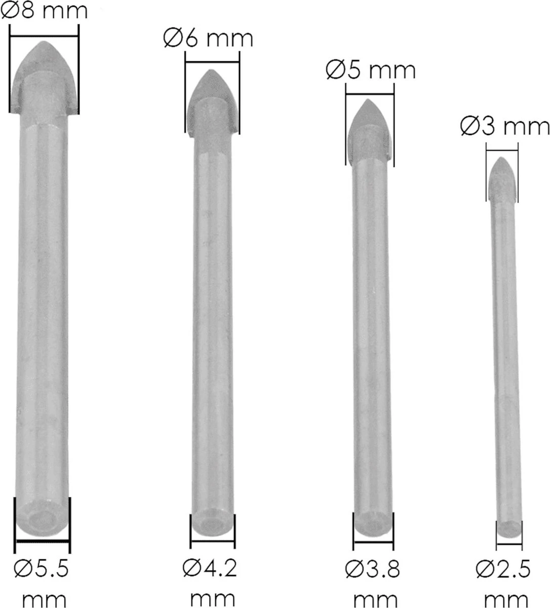 Benson Glasborenset - 4-delig 9 Benson Glasborenset - 4-delig - Afbeelding 7