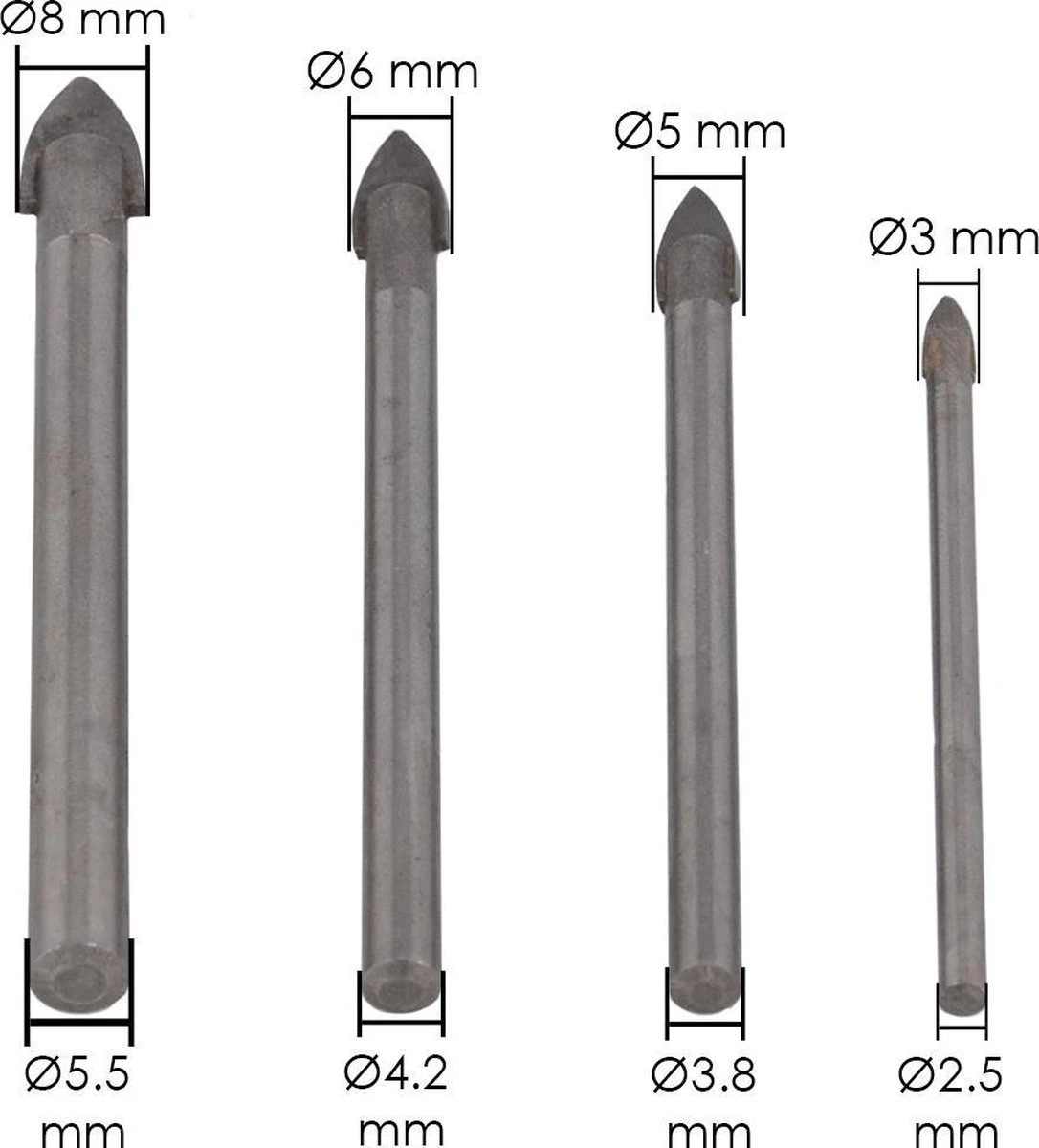 Benson Glasborenset - 4-delig 12 Benson Glasborenset - 4-delig - Afbeelding 10