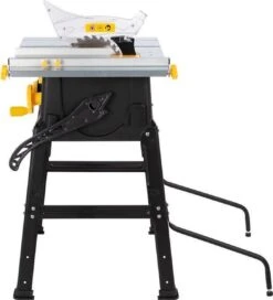 Powerplus POWX07590 Zaagtafel - Tafelzaagmachine Met Onderstel - 1700W - 210mm Zaagblad - Incl. 24 Tanden Cirkelzaag Blad Voor Hout, Parallelgeleider, Aansluiting Voor Stofzuiger - Stevig En Gebruiksvriendelijk -Makita Winkel 1091x1200 2