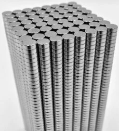 Merkloos Super Sterke Magneten - Neodymium - 5x2 Mm - 50 Stuks