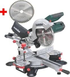 Metabo KGS 254 M Afkortzaag Incl. Extra Cirkelzaagblad (48T) - 1800W - 254 X 30mm -Makita Winkel 1095x1200 3