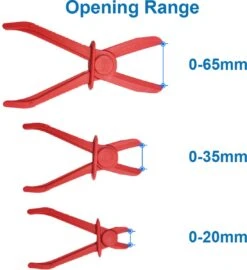 MMOBIEL 3x Slangklemtang Afknijptang In 3 Verschillende Maten - Rood -Makita Winkel 1097x1200 2