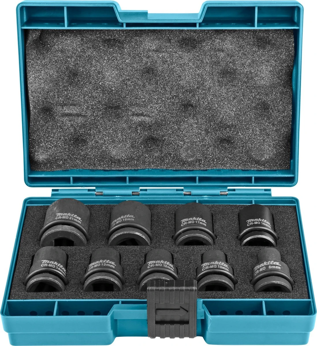 Makita B-66232 9-delige Krachtdoppenset In Box - 1/2" 3 Makita B-66232 9-delige Krachtdoppenset In Box - 1/2"