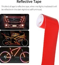 Reflecterend Tape Klasse 1 -Zelfklevend - 2 Rollen (wit + Rood) - 5cm Breed - 300cm Lang/rol -Makita Winkel 1099x1200 3