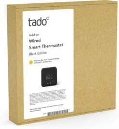 Extra Tado° Bedrade Slimme Thermostaat - Uitbreiding - Zwart -Makita Winkel 1109x1200 9
