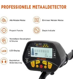 Metaaldetector - Verstelbaar 107/134cm - NL E-Handleiding - Metaaldetector Voor Kinderen & Volwassenen - Ingebouwde Pinpointer - Inclusief Combi Schep/pikhouweel & Koptelefoon! -Makita Winkel 1112x1200 5