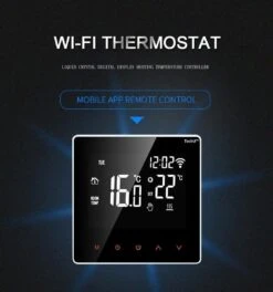 TechU™ Slimme Thermostaat Wit – Alleen Voor Elektrische Vloerverwarming – Bediening Met App & Wifi -Makita Winkel 1121x1200 5