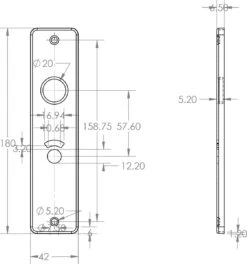 Starx Deurklink Zwart – Deurbeslag – Deurschild Met Toiletsluiting (WC57–5) – Deurklink Blok 9 Starx Deurklink Zwart – Deurbeslag – Deurschild Met Toiletsluiting (WC57–5) – Deurklink Blok -Makita Winkel 1123x1200 7