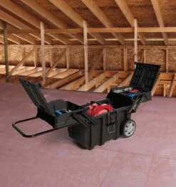 Keter Cantilever Mobile Gereedschapskoffer Job Box - 37,3x64,4x41cm - Zwart -Makita Winkel 1125x1200 5