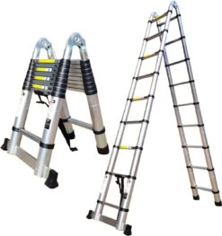 Truskore® Multifunctionele Telescopische Ladder 3.2 Meter - Incl. Draagtas - Aluminium - Telescoop Ladder - Stevig & Vertrouwd -Makita Winkel 1127x1200 4