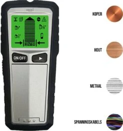 Dekko Tools Digitale Leidingzoeker - 5 In 1 Detector Voor Muren - Hout, Metaal, Leidingen, Bedrading - Zilver -Makita Winkel 1128x1200 5