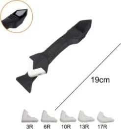 REPUS 2.0 3-in-1 Kit Schraper | Kitspatel | Siliconen Kit Verwijderaar | De Ultieme Tool Voor Kit Verwijderen En Zetten Van Strakke Randen | Musthave | Cadeau |Mannen|Laslijm |lijmresidue Schraper | Naad Reparatie Tool| -Makita Winkel 1129x1200 8