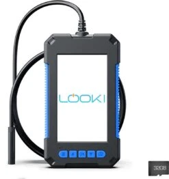 Looki Endoscoop Met Scherm 5M + GRATIS 32GB SD-kaart - Inspectie Camera – 1080P LED Verlichting – 4.3 Inch Scherm – 8 Mm Dik - IP67 Waterdicht