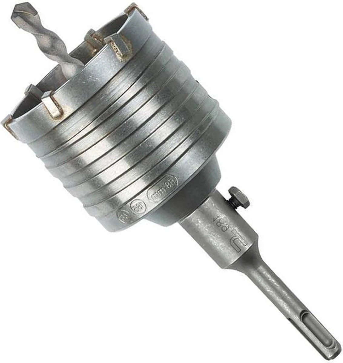 Gatenzaag 80mm Elektra Inbouwdoos SDS+ - Boorzaag Voor Steen 10 Gatenzaag 80mm Elektra Inbouwdoos SDS+ - Boorzaag Voor Steen - Afbeelding 8