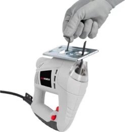 Powerplus POWC20100 Decoupeerzaag - 350W - Incl. Stofafzuigingaansluiting En 2 Decoupeerzaagbladen -Makita Winkel 1137x1200 2