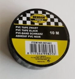 Benson PVC Isolatietape 10 Meter X 19 Mm - Zwart -Makita Winkel 1139x1200 10