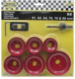 Benson Gatenzaag Set 51, 60, 64, 70, 76 En 89 Mm - 9 Delig -Makita Winkel 1139x1200 3