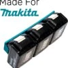 Umake // Driedubbele Accuhouder Voor Makita // Geschikt Voor LXT 18V & 14.4V // Inclusief Schroeven 2 Umake // Driedubbele Accuhouder Voor Makita // Geschikt Voor LXT 18V & 14.4V // Inclusief Schroeven -Makita Winkel 1141x1200 1
