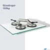 Professionele Aluminium Zuignap - Glasdrager - Glasplaatdrager - Tegelzuignap - Drie Zuignappen - 155 Kg -Makita Winkel 1144x1200 11
