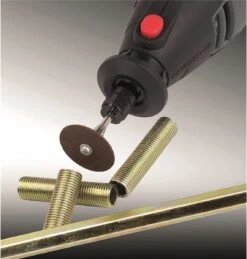 Powerplus POWE80060 Roterende Multitool - Multifunctioneel Gereedschap - 135W - Roterend - Variabele Snelheid - Incl. Statief, Slang, 40 Accessoires En Gereedschapskoffer -Makita Winkel 1144x1200 3